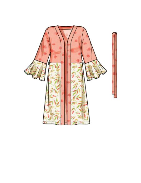 Patron Simplicity S9603.FF - Caftans et Vestes enveloppantes pour dames