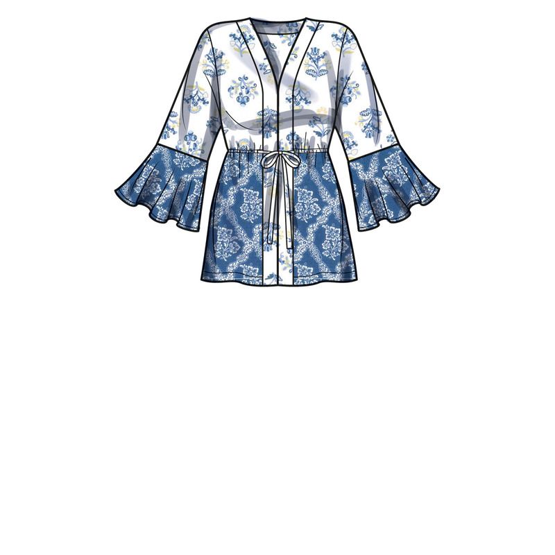 Patron Simplicity S9603.FF - Caftans et Vestes enveloppantes pour dames