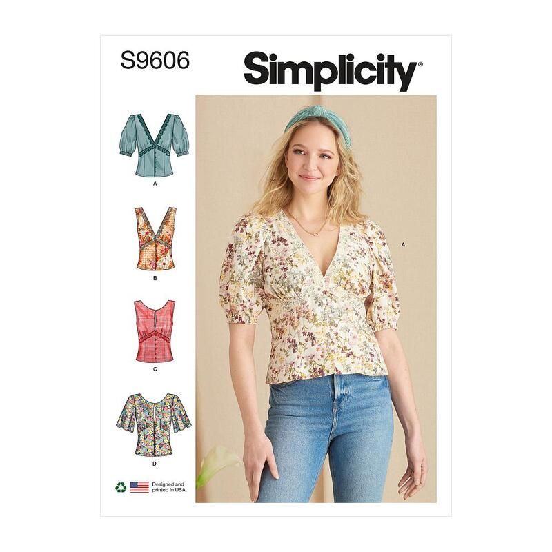 Patron Simplicity S9606.H5 - Chemisier pour jeunes filles