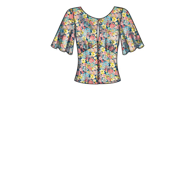 Patron Simplicity S9606.H5 - Chemisier pour jeunes filles