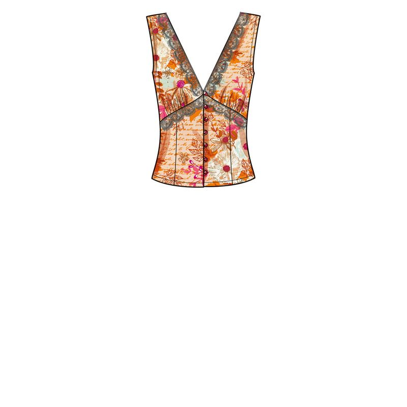 Patron Simplicity S9606.H5 - Chemisier pour jeunes filles