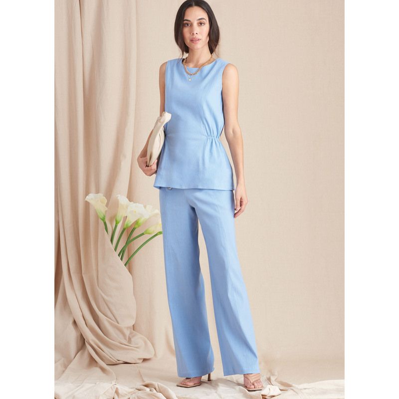 Patron Simplicity S9612.H5 - Hauts, Pantalons et Shorts pour jeunes filles