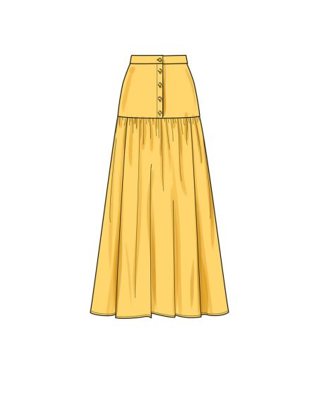 Patron Simplicity S9613.D5 - Hauts et Jupes pour jeunes filles