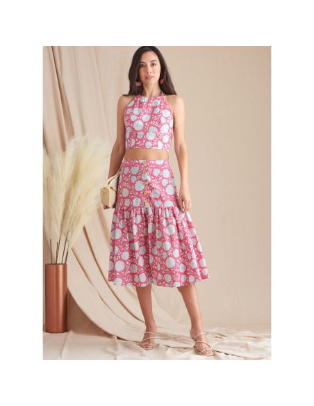 Patron Simplicity S9613.R5 - Hauts et Jupes pour jeunes filles