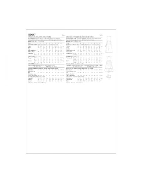 Patron Simplicity S9617.HH - Combinaison, Barboteuse et Robe pour enfants et filles