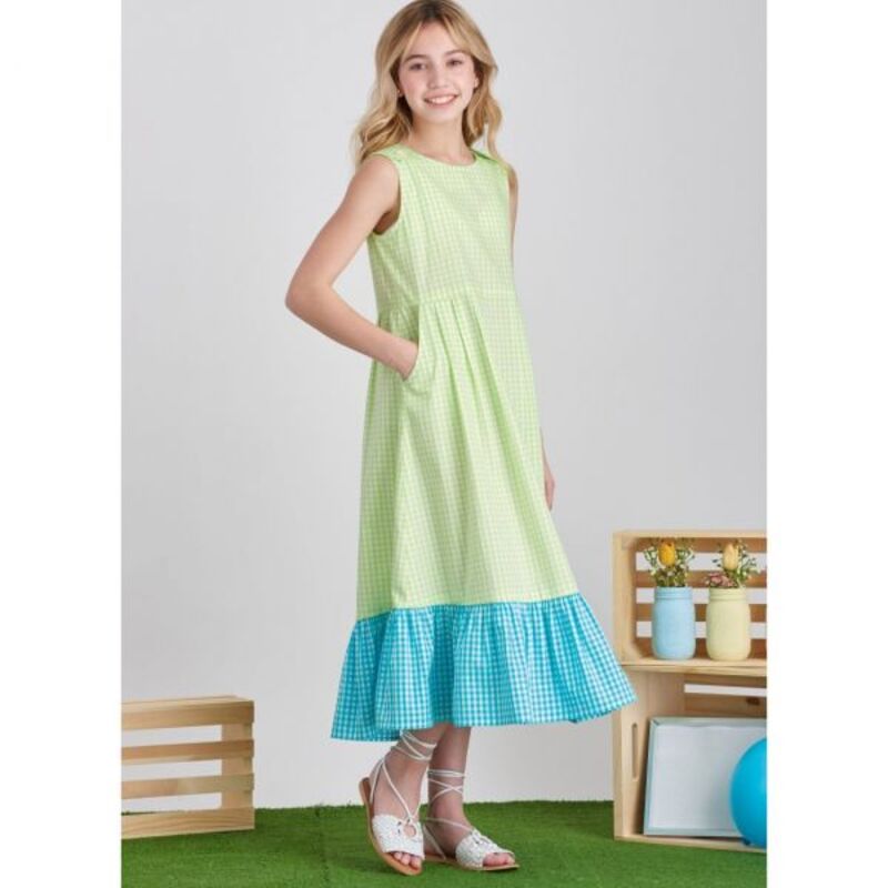 Patron Simplicity S9617.HH - Combinaison, Barboteuse et Robe pour enfants et filles