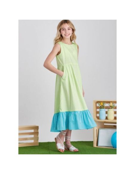 Patron Simplicity S9617.HH - Combinaison, Barboteuse et Robe pour enfants et filles