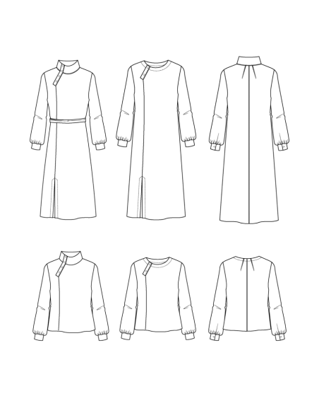 Patron Maison Fauve - Robe, blouse Soliflore