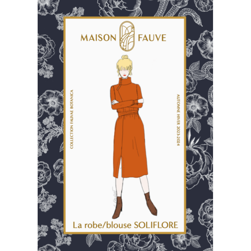 Patron Maison Fauve - Robe, blouse Soliflore