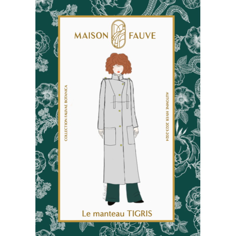 Patron Maison Fauve - Manteau Tigris