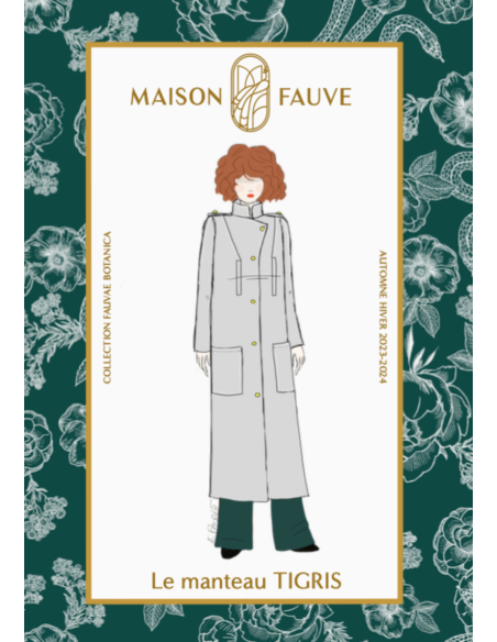 Patron Maison Fauve - Manteau Tigris