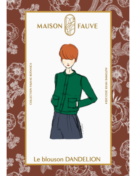 Patron Maison Fauve - Blouson Dandelion