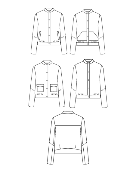 Patron Maison Fauve - Blouson Dandelion