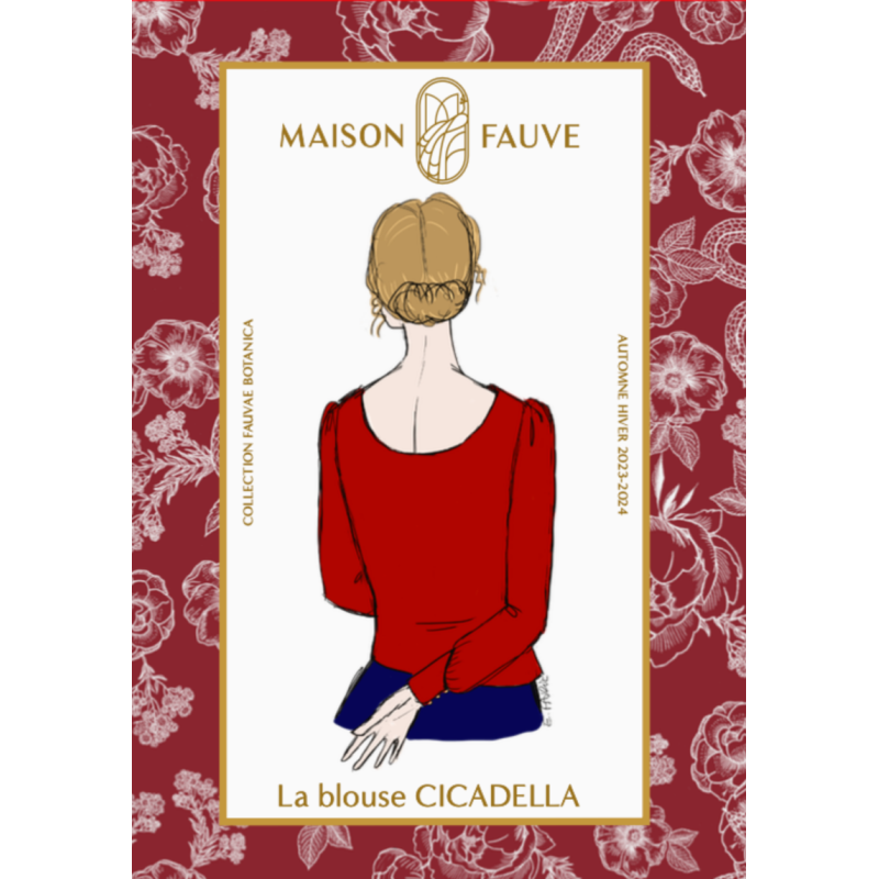 Patron Maison Fauve - blouse Cicadella