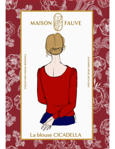 Patron Maison Fauve - blouse Cicadella