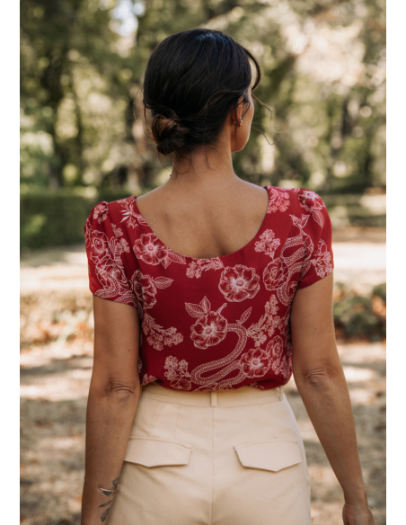 Patron Maison Fauve - blouse Cicadella