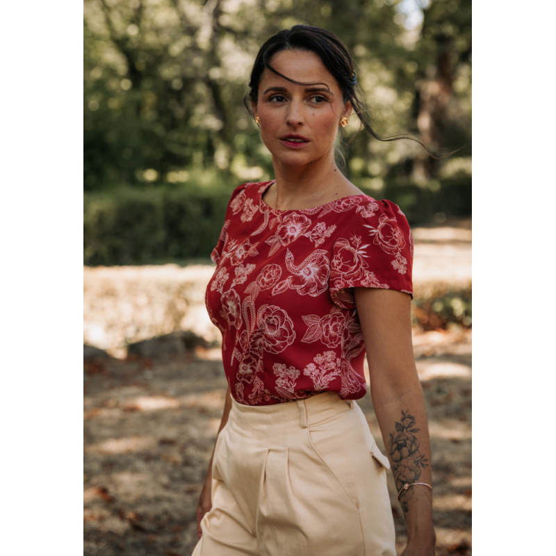 Patron Maison Fauve - blouse Cicadella