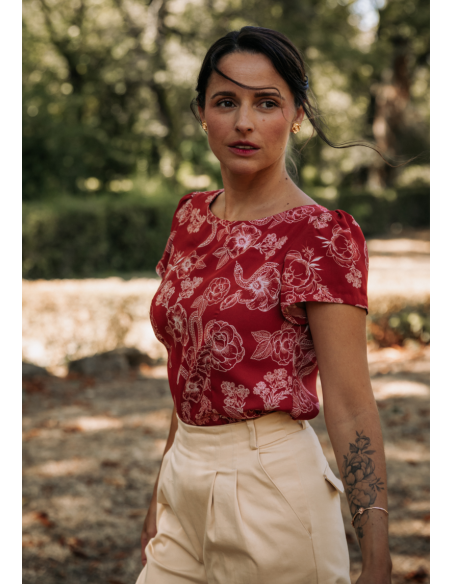 Patron Maison Fauve - blouse Cicadella