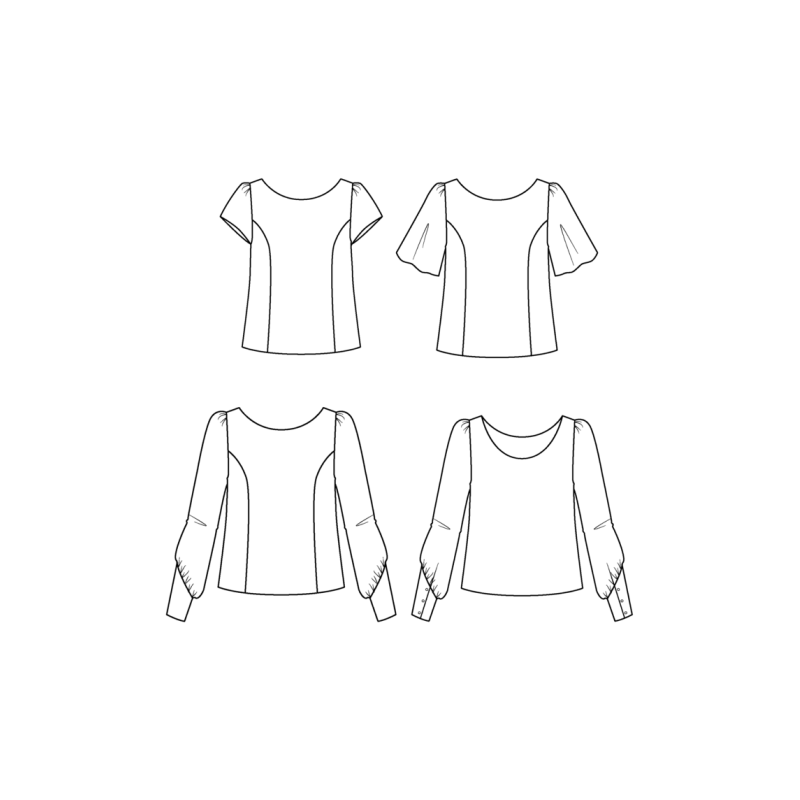 Patron Maison Fauve - blouse Cicadella