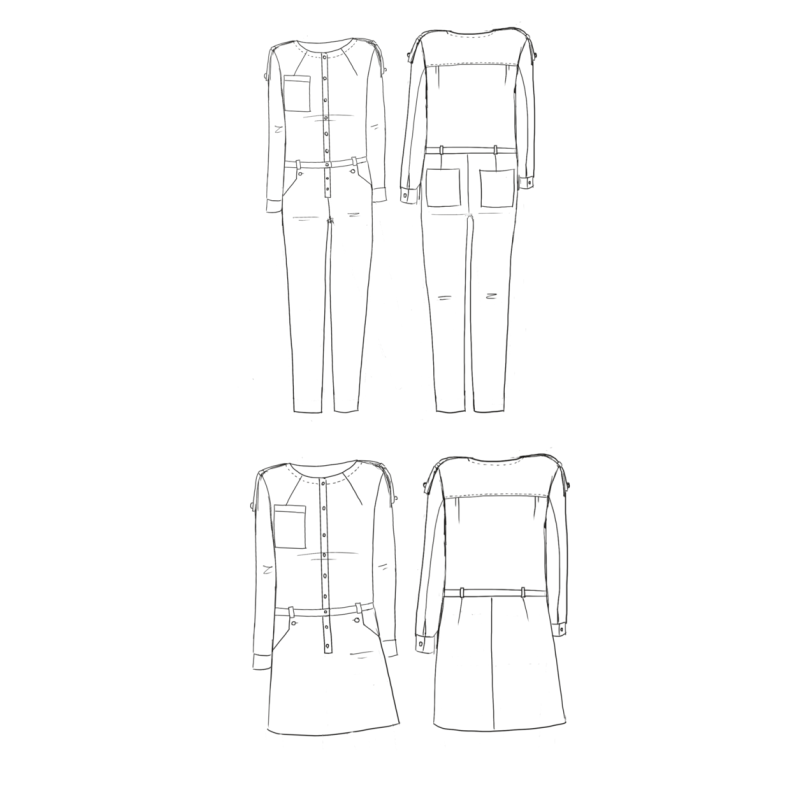 Patron Maison Fauve - Robe, combi Vipère