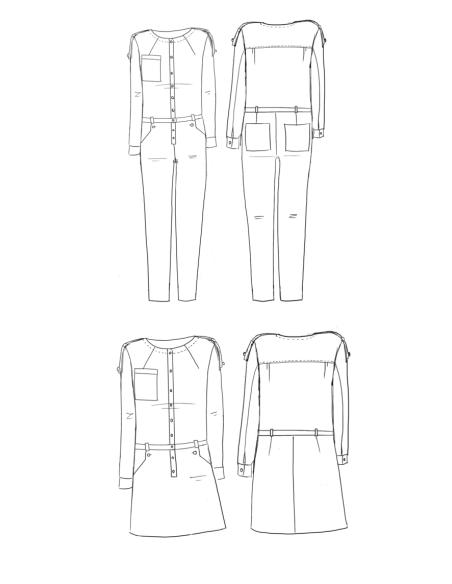 Patron Maison Fauve - Robe, combi Vipère