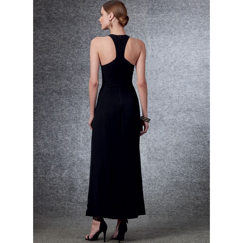 Patron Vogue 1692 F5 - Robe bande contrastante