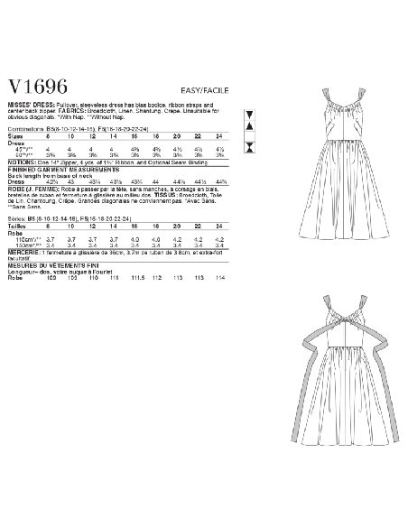 Patron Vogue 1696 B5