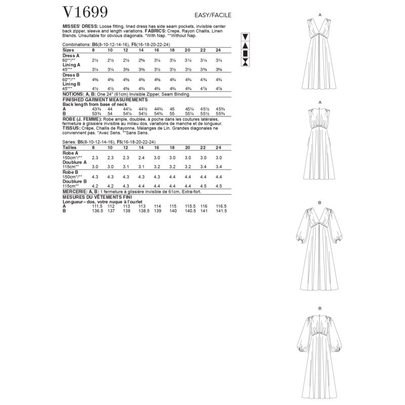 Patron Vogue 1699 B5