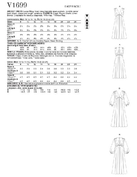 Patron Vogue 1699 B5