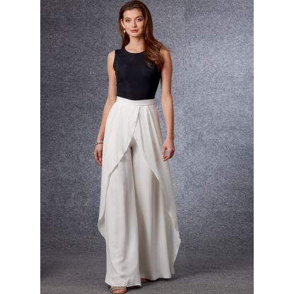 Patron Vogue 1702 H5 - Pantalon semi-ajusté 2