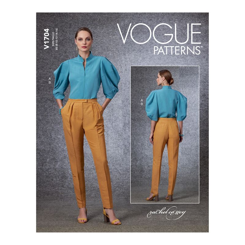 Patron Vogue 1704 B5 - Haut et pantalon