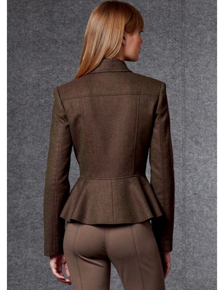Patron Vogue 1714 B5 - Veste moulante