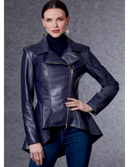 Patron Vogue 1714 F5 - Veste moulante