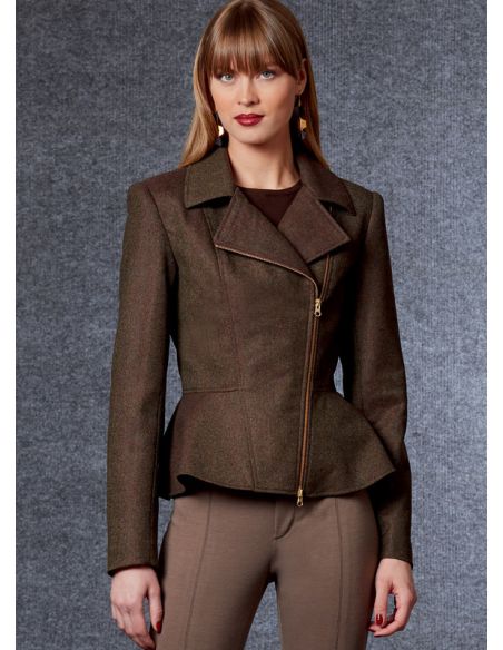 Patron Vogue 1714 F5 - Veste moulante
