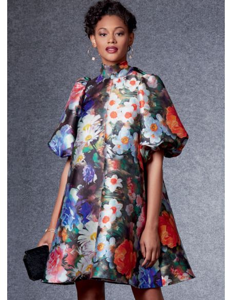Patron Vogue 1723 F5 - Robe très ample