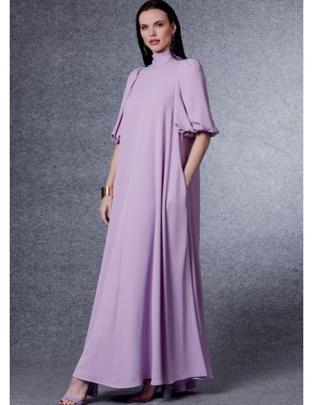 Patron Vogue 1723 F5 - Robe très ample