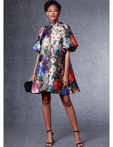 Patron Vogue 1723 F5 - Robe très ample