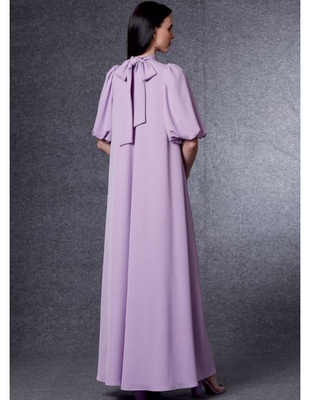 Patron Vogue 1723 F5 - Robe très ample