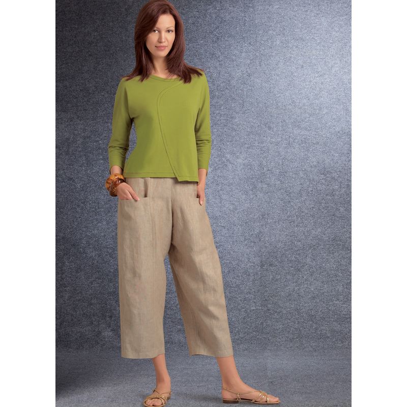 Patron Vogue 1731 EE - Jupe pantalon élastique