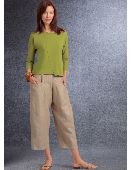 Patron Vogue 1731 AA - Jupe pantalon élastique