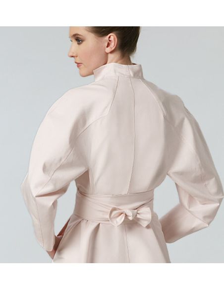 Patron Vogue 1239 AA - Robe ajustée doublée avec ceinture