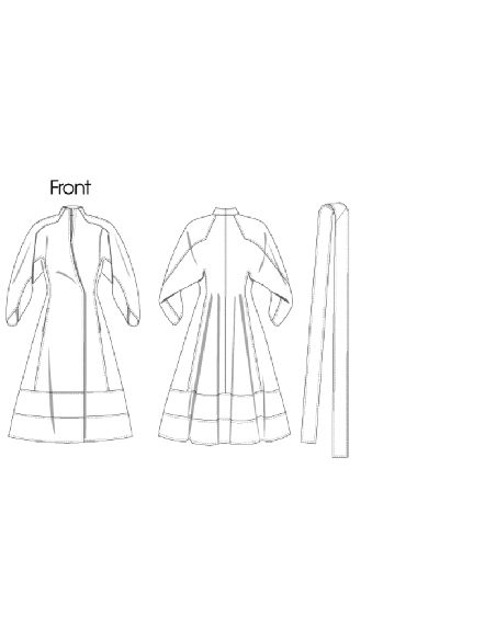 Patron Vogue 1239 EE - Robe ajustée doublée avec ceinture