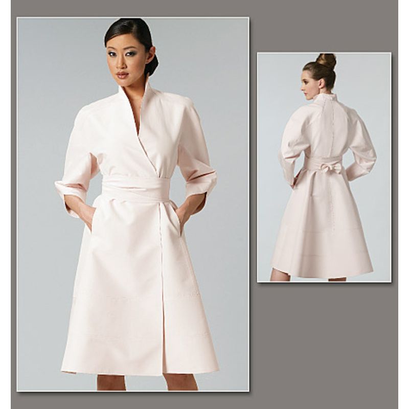 Patron Vogue 1239 EE - Robe ajustée doublée avec ceinture