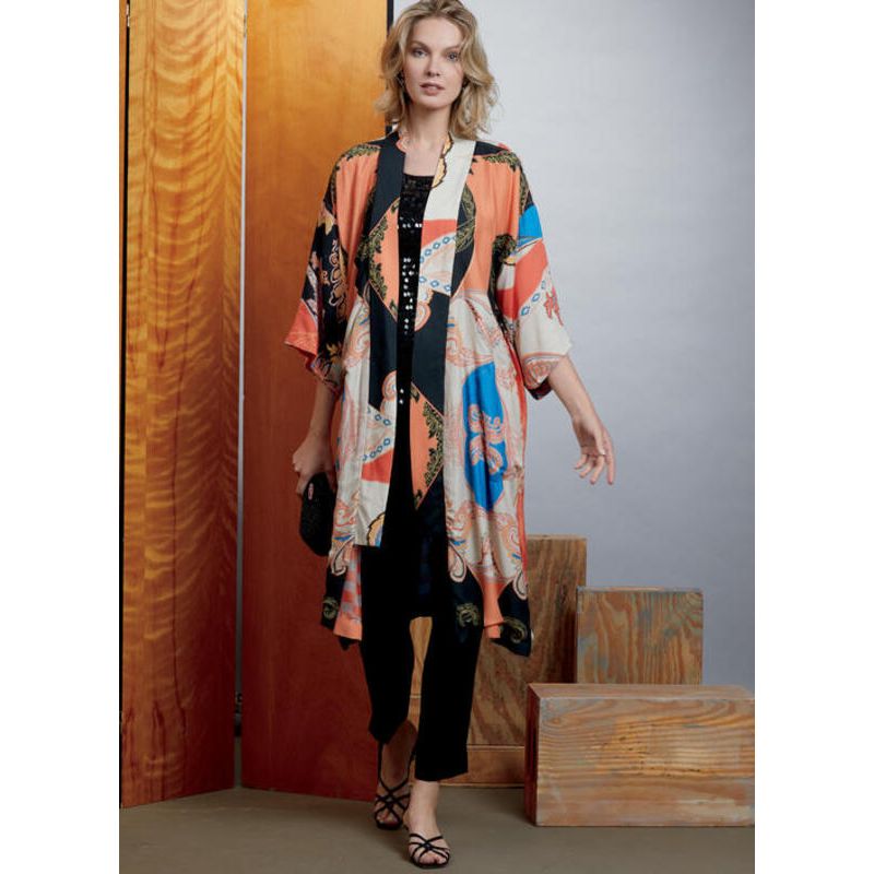 Patron Vogue 1610 OSZ - Kimono avec ceinture