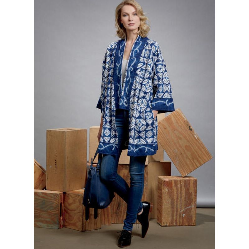 Patron Vogue 1610 OSZ - Kimono avec ceinture