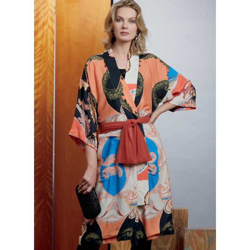 Patron Vogue 1610 OSZ - Kimono avec ceinture