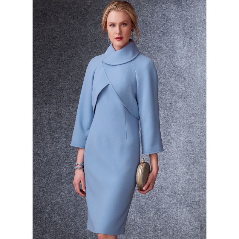 Patron Vogue 1736 E5 - Robe & veste ajustée