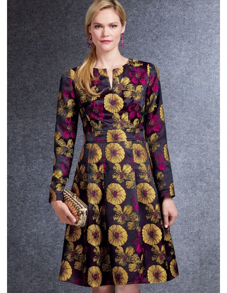 Patron Vogue 1737 E5 - Robe ajustée
