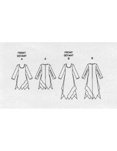 Patron Vogue 1737 E5 - Robe ajustée