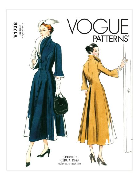 Patron Vogue 1738 A5 - Robe moulante